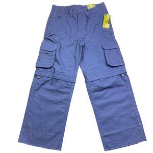 Boy Scouts Of America Switchback 2 Uniform Pants Blue Size 8 Youth Zip to Shorts